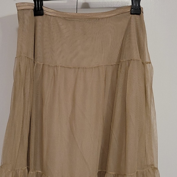 Free People Mesh Overlay Skirt (M) - Picture 2 of 7
